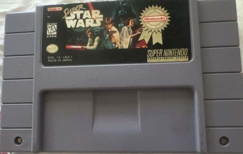 Super Star Wars Super Nintendo SNES Authentic Players Choice Cartridge
